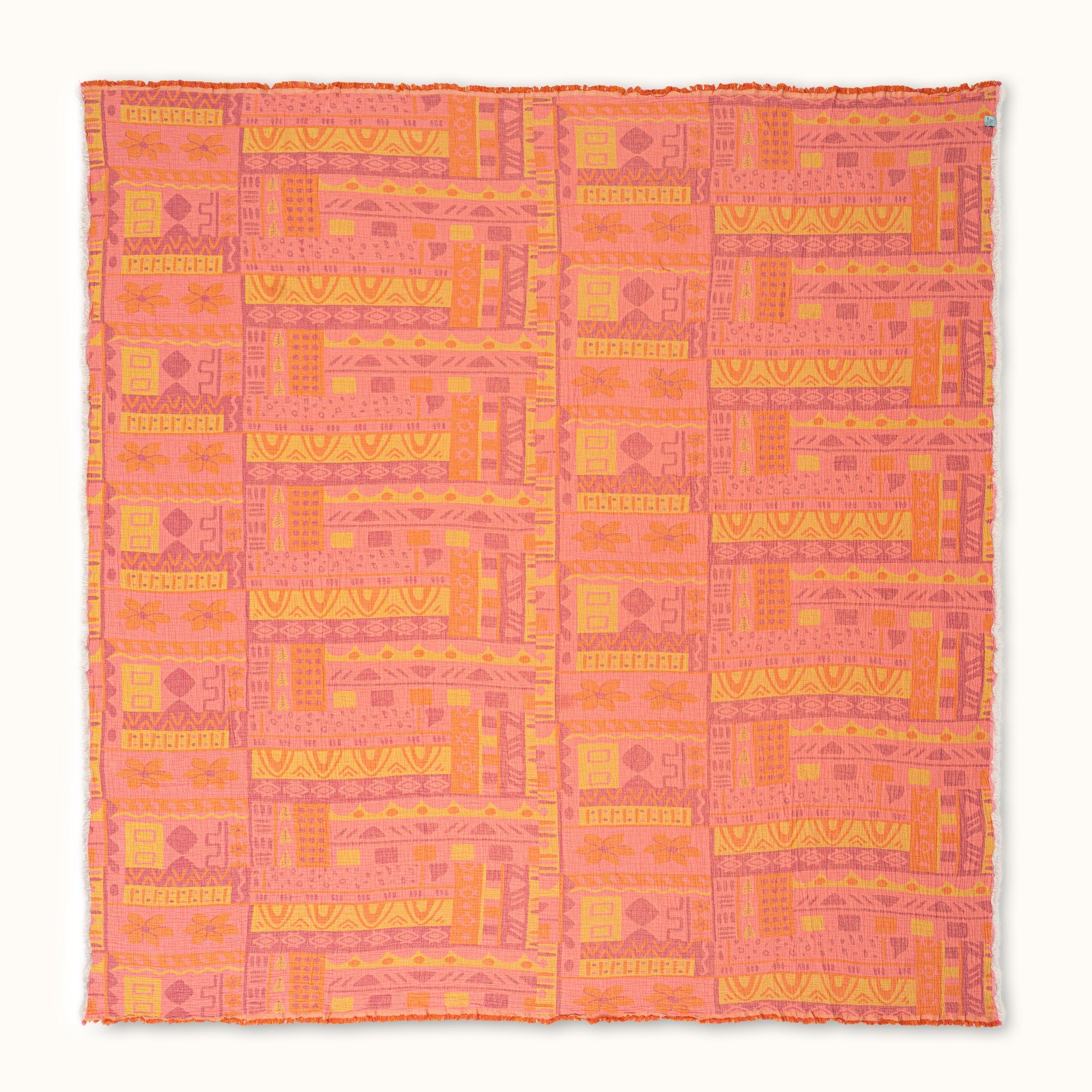 Kilim Blanket - Amber